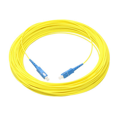 quality  FTTH Jumper Fiber Cable Assembly SC UPC To SC UPC Single Mode factory