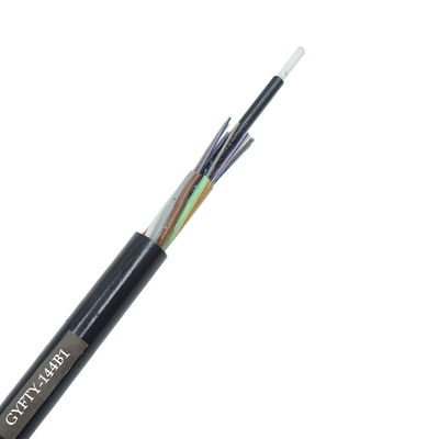 24 Core Fiber Optic Cable GYFTY Stranded Waterproof For Underground
