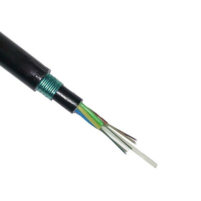 Supply single mode aerial 4 core fiber optic cable price GYFTY53