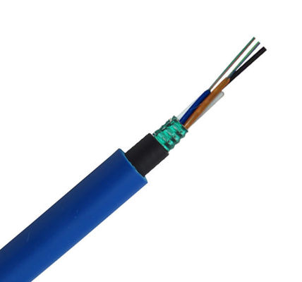 12 Core Single Mode Fiber Optic Cable Flame Retardant For Mining