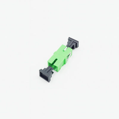Flangeless SC Simplex Single Mode Adapter For CATV Telecommunication