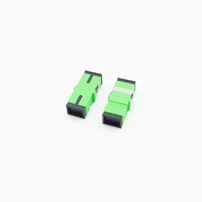 Flangeless SC Simplex Single Mode Adapter For CATV Telecommunication