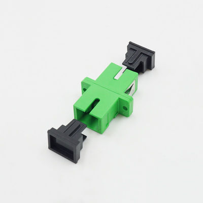 SC Ke SC Fiber Optic Adapter Coupler Dengan Lengan Perunggu Keramik