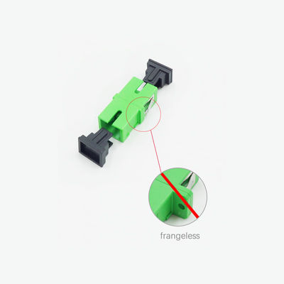Single Mode Fiber Optic Adapter , Simplex SC APC Coupler for FTTH