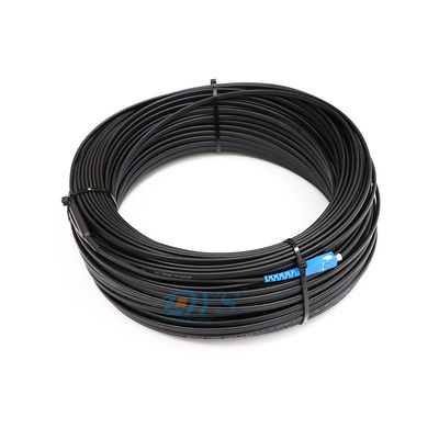 SC APC Fiber Optic Drop Cable Waterproof with 4.8mm 7.0mm Diameter