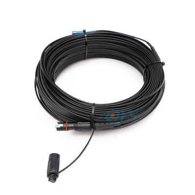 SC APC Fiber Optic Drop Cable Waterproof with 4.8mm 7.0mm Diameter