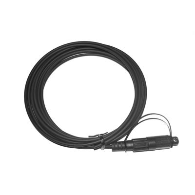 Waterproof FTTH Solution , FTTA Patch Cord With SC Hardened OptiTap Connector