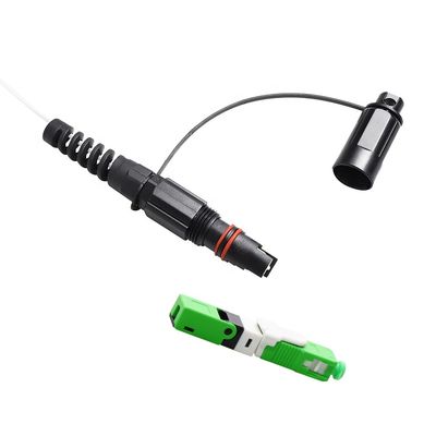 Durable Reinforced FTTH Solution Adapter For SC Fast Connector