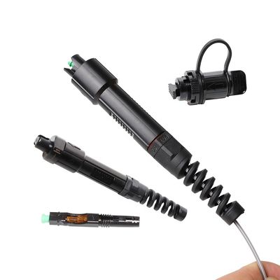Singlemode FTTH Solution , Reinforced Waterproof SC APC Fast Connector