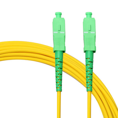 Custom 9 125 Single Mode Fiber Cable Assembly Duplex SC APC - SC APC