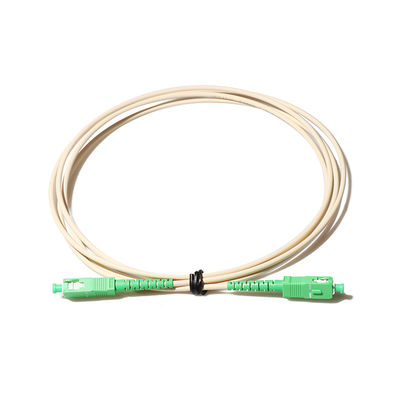 Custom 9 125 Single Mode Fiber Cable Assembly Duplex SC APC - SC APC