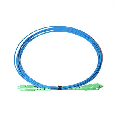 Custom 9 125 Single Mode Fiber Cable Assembly Duplex SC APC - SC APC