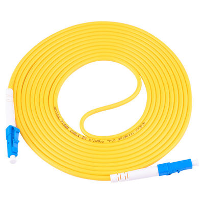 FTTH Singlemode Simplex Fiber Cable Patch Cord 2.0mm 3.0mm LC UPC