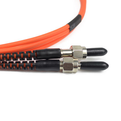 Industrial FTTH Simplex Fiber Cable Patch Cord With SMA 905 Connector