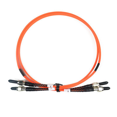 Industrial FTTH Simplex Fiber Cable Patch Cord With SMA 905 Connector