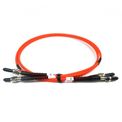 Industrial FTTH Simplex Fiber Cable Patch Cord With SMA 905 Connector