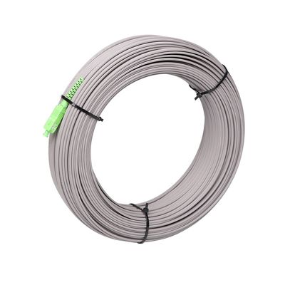 Jumper Outdoor FTTH Drop Cable , G657A Fiber Optical Patch Cord