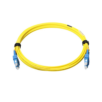 LC SC Duplex Fiber Jumper Patch Cord 1m with ISO9001 Certifaction
