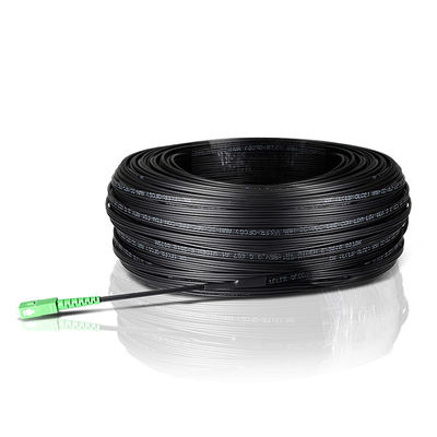 SC APC UPC FTTH Fiber Optic Drop Cable G657A G652D Simplex Duplex