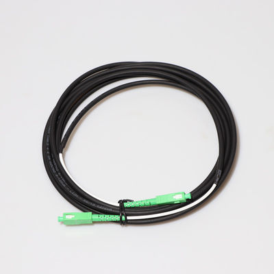 SC APC UPC FTTH Fiber Optic Drop Cable G657A G652D Simplex Duplex