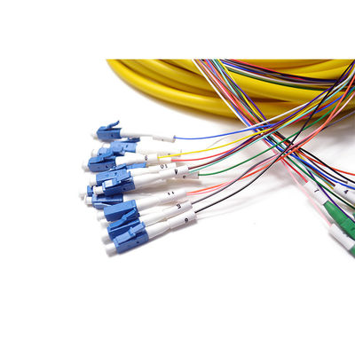 SC LC Pre Terminated Fiber Cable Assembly Single Mode 9/125 Type