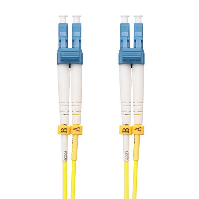 3m Outdoor LC LC Fiber Patch Cord Yellow Color For CATV LAN MAN