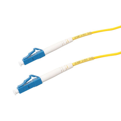 3m Outdoor LC LC Fiber Patch Cord Yellow Color For CATV LAN MAN