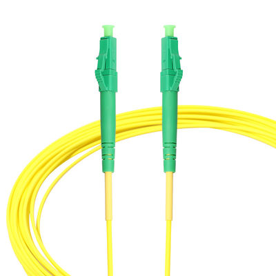 LC APC Fiber Cable Patch Cord Single Mode With 1.2mm 1.6mm Diameter