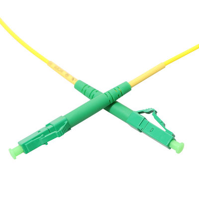 LC APC Fiber Cable Patch Cord Single Mode With 1.2mm 1.6mm Diameter