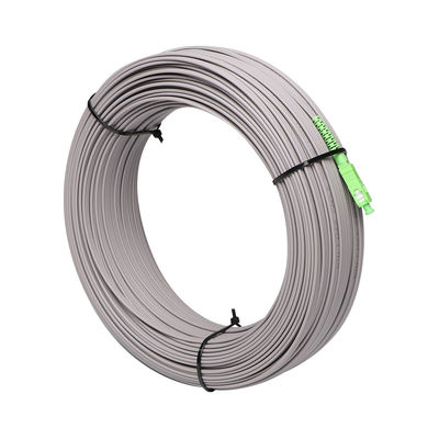 150m Fiber Optic Drop Cable , SC To SC Patch Cord G.657A For Outdoor