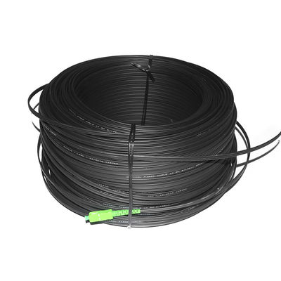 SC UPC APC FTTH Fiber Cable Patch Cord 2 Core G657A Simplex For Indoor Outdoor