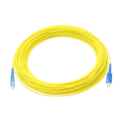 FTTH Jumper Fiber Cable Assembly SC UPC To SC UPC Single Mode