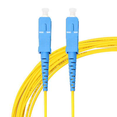 FTTH Jumper Fiber Cable Assembly SC UPC To SC UPC Single Mode