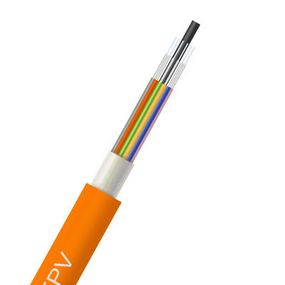 4 6 8 12 Core Indoor fiber optic cable GJBFJV Breakout Tight Buffered Fiber Optic Cable