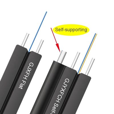 1 core 2 cores 4core 12core gjyxch gjyxfch gjxh g657a1 g657a2 g652d ftth indoor outdoor fiber optic drop cable