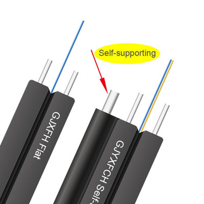 New 2,4 Fiber ftth drop cable Figure 8 Self-support Outdoor GYXTC8Y GYXTC8H Fiber Optic drop cable