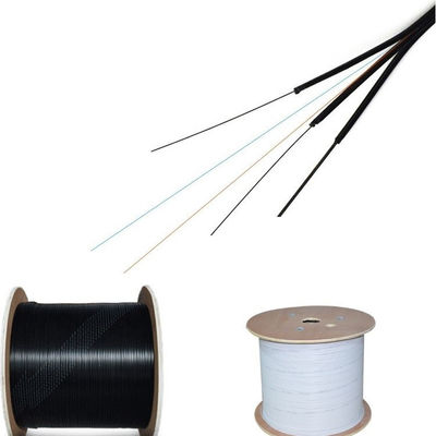 Self-supporting Outdoor Steel Messenger Wire FRP FTTH Drop Fibra Optica 1 2 4 core fiber optic cable