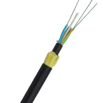 Factory Price Outdoor Self-supporting Aerial fibra optica adss 12 core 24 core span 100m adss fiber optic cable