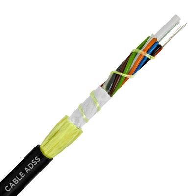 Supply  Outdoor Aireal Single Mode Fiber Optic Cable 24 Core Fiber  Optic Cable