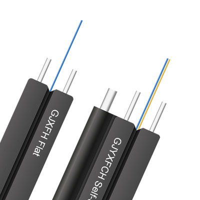 1km 1 core 2 core 4 core ftth drop cable G657A2 Self-supporting Fiber optic drop cable