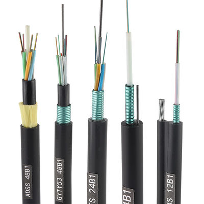 GYFTY 12 24 36 48 72 96 144 288 Core G652D Single Mode Stranded Loose Tube Fiber Optic Cable