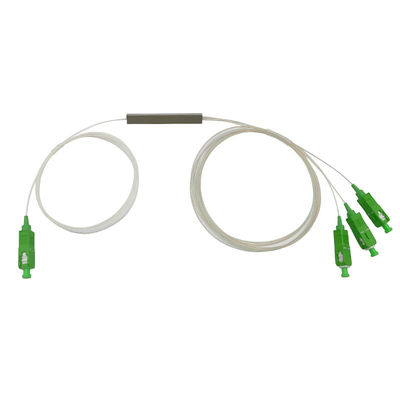 Diviseur optique de fibre de G657A1 FTTH 1x2, mini Sc RPA 0.9mm de diviseur de PLC
