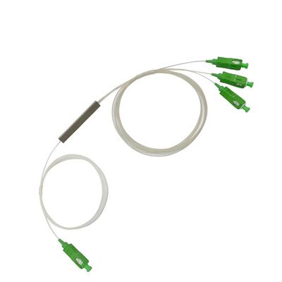 Diviseur optique de fibre de G657A1 FTTH 1x2, mini Sc RPA 0.9mm de diviseur de PLC