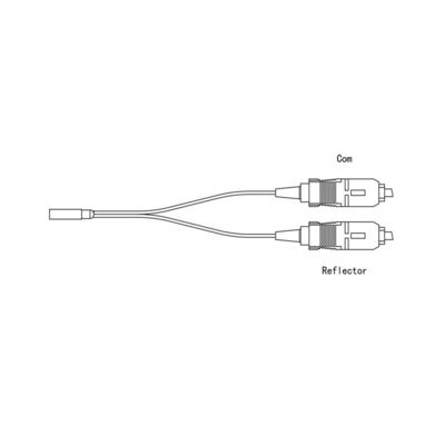 Matériel passif optique d'ABS de Sc RPA 1550nm de filtre de fibre de PWDM