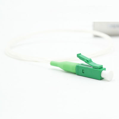 0.9mm Steel Tube Fiber Optic Splitter 1x32 With LC APC Connector