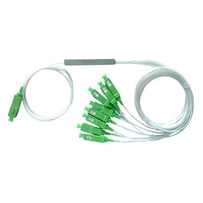 Customized PLC Fiber Optic Splitter 1x8 With SC APC Connector