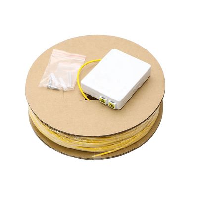 2 Port Mini Fiber Optic Terminal Box 86 Type Wall Mounted For Indoor