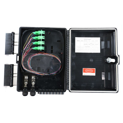 Hộp đầu cuối sợi quang IP65, Hộp cáp thả FTTH Màu đen