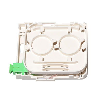 Hộp kết thúc sợi quang tùy chỉnh Vật liệu PC 1 lõi 2 lõi ABS
