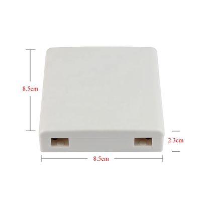 2 Core Fiber Optic Terminal Box 86 Type For FTTH FTTB FTTX Network